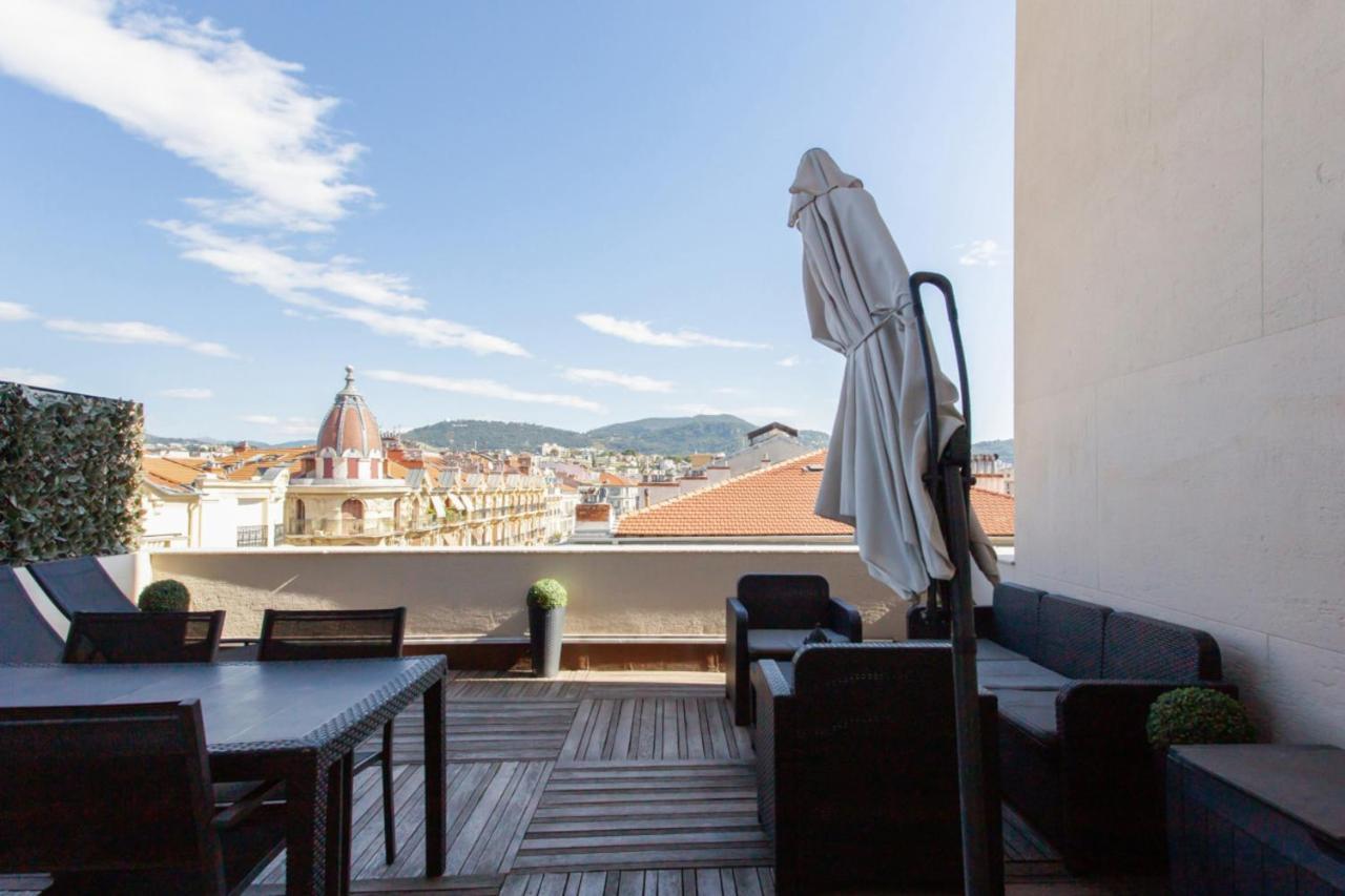 Bright Flat With An Exceptional Terrace At The Heart Of Nice - Welkeys Экстерьер фото